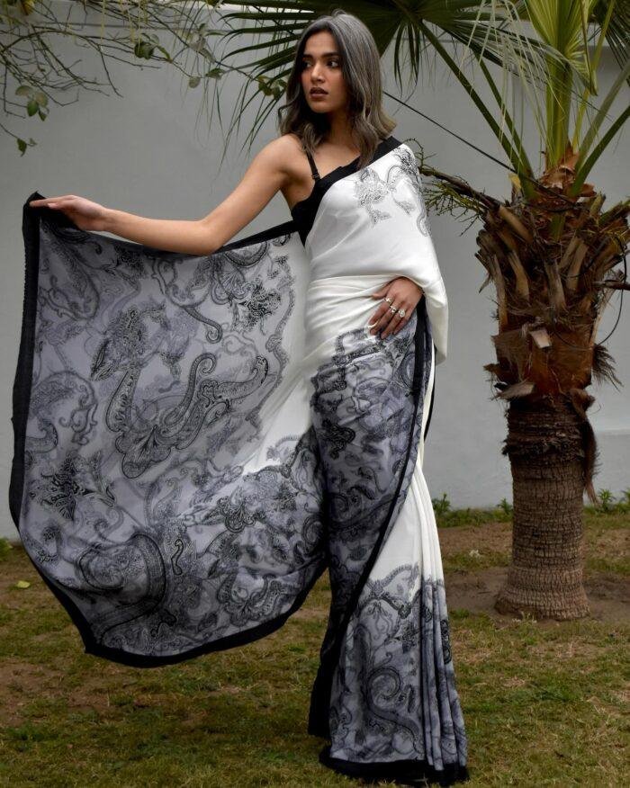 New York Saree by Lavender 1 1 _ Deximpo International Limited