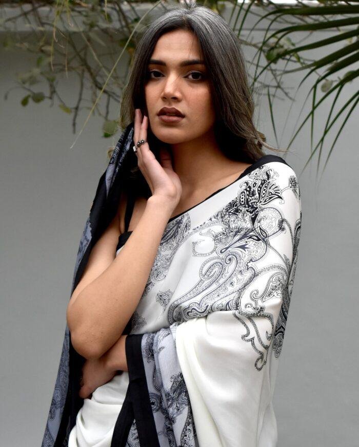 New York Saree by Lavender 2 1 _ Deximpo International Limited