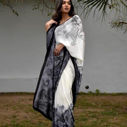 New York Saree by Lavender 3 1 _ Deximpo International Limited