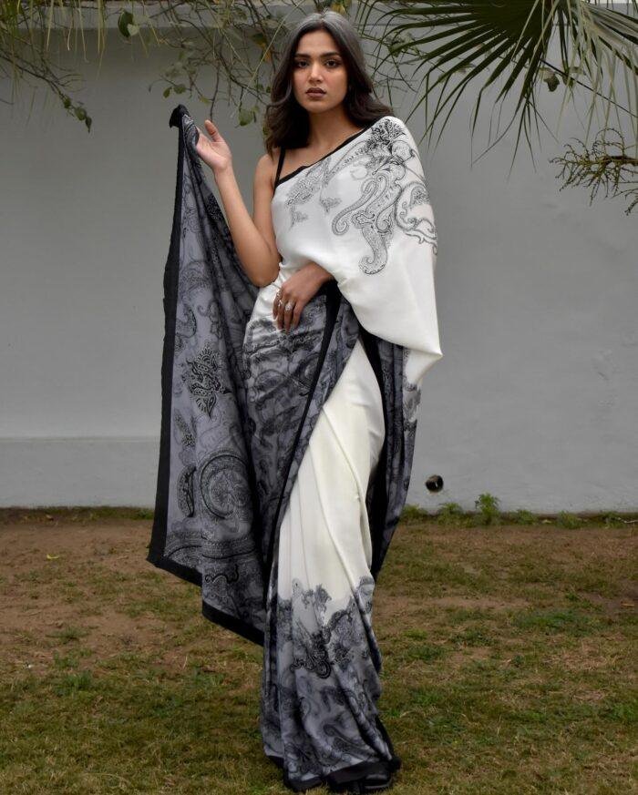 New York Saree by Lavender 6 1 _ Deximpo International Limited